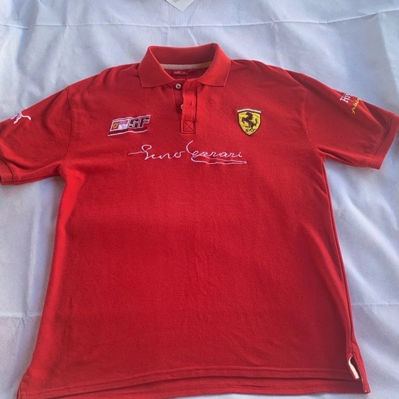 ferrari red shirt